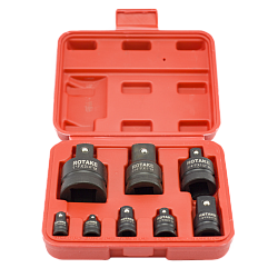 Набор ударных переходников, 8 пр.