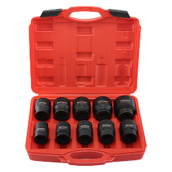 Набор ударных головок 3/4" 10 пр., 6гр., 24-46 мм