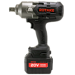 Гайковерт аккумуляторный ударный 3/4" 1700 Нм, 20В, акб (4Ач) 2шт, в кейсе