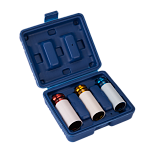 Набор ударных головок для литых дисков 17, 19, 21 мм, в кейсе