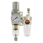 Фильтр воздушный с редуктором и лубрикатором, 1/4"