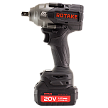 Гайковерт аккумуляторный ударный 1/2" 1080 Нм, 20В, акб (4Ач) 2шт, в кейсе